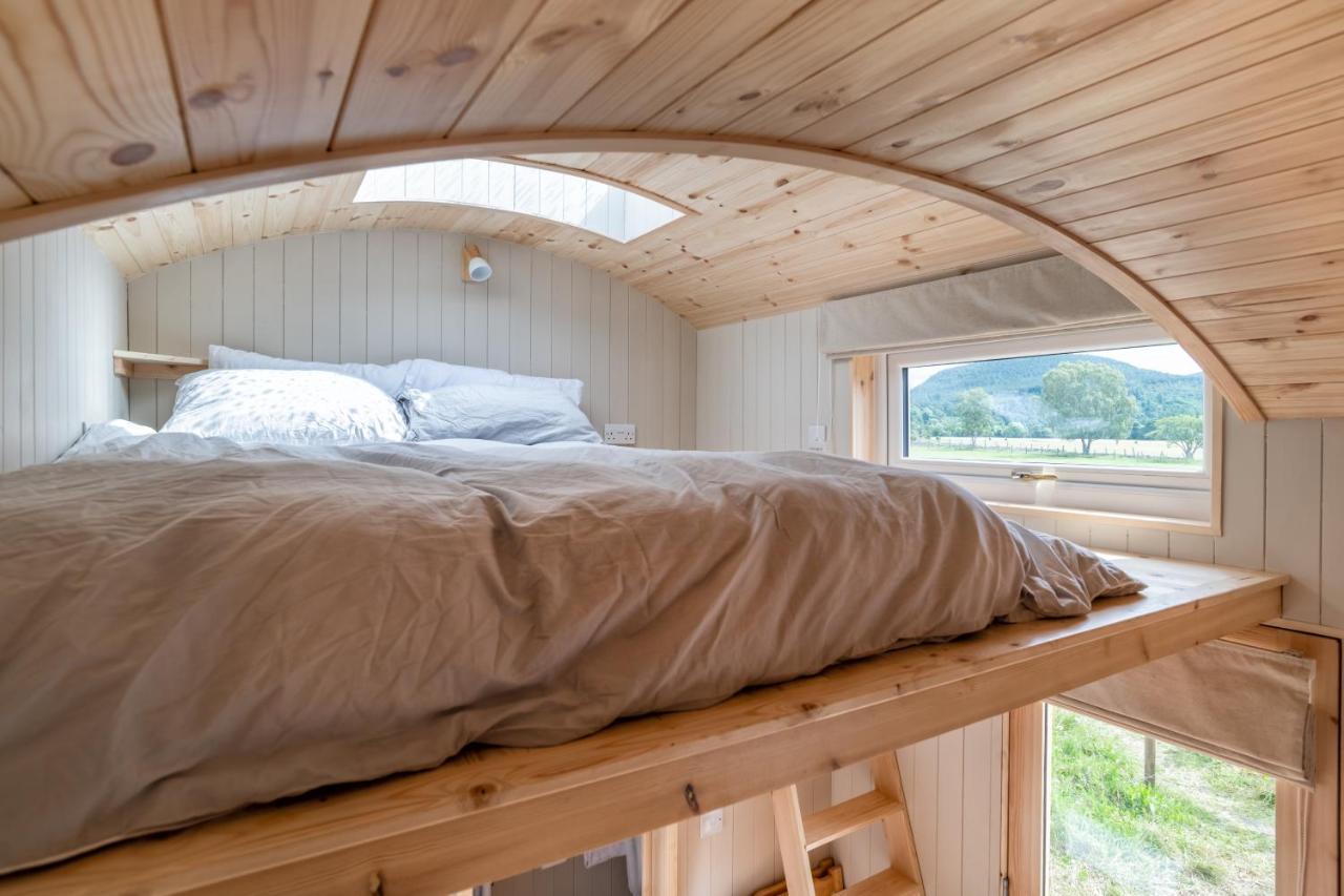 Enchanting Tiny House With Wood Burner And Hot Tub In Cairngorms بالاتر المظهر الخارجي الصورة